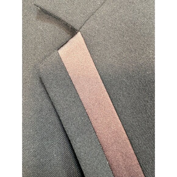 Perry Ellis Evening Mens Wool Tuxedo Jacket 40R Black - Picture 9 of 13